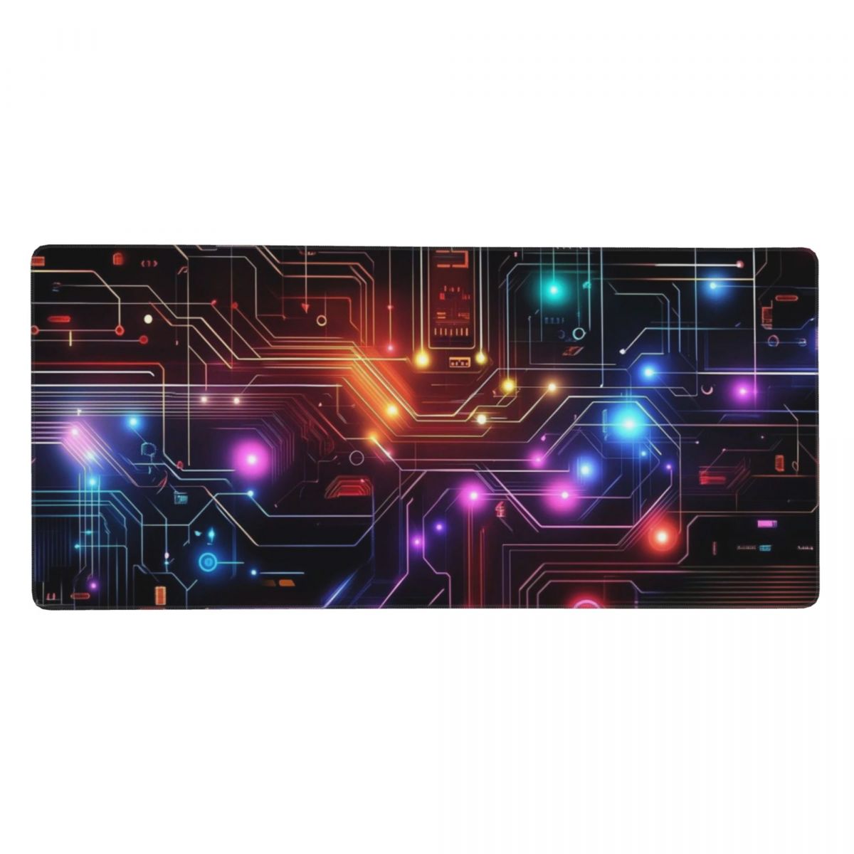 Office Table Accessories Unique - Uniek high-tech printplaat groot muismat computertoetsenbord