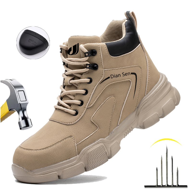 Tablet Accessories Aesthetic - Werklaarzen voor heren Schoenen met stalen