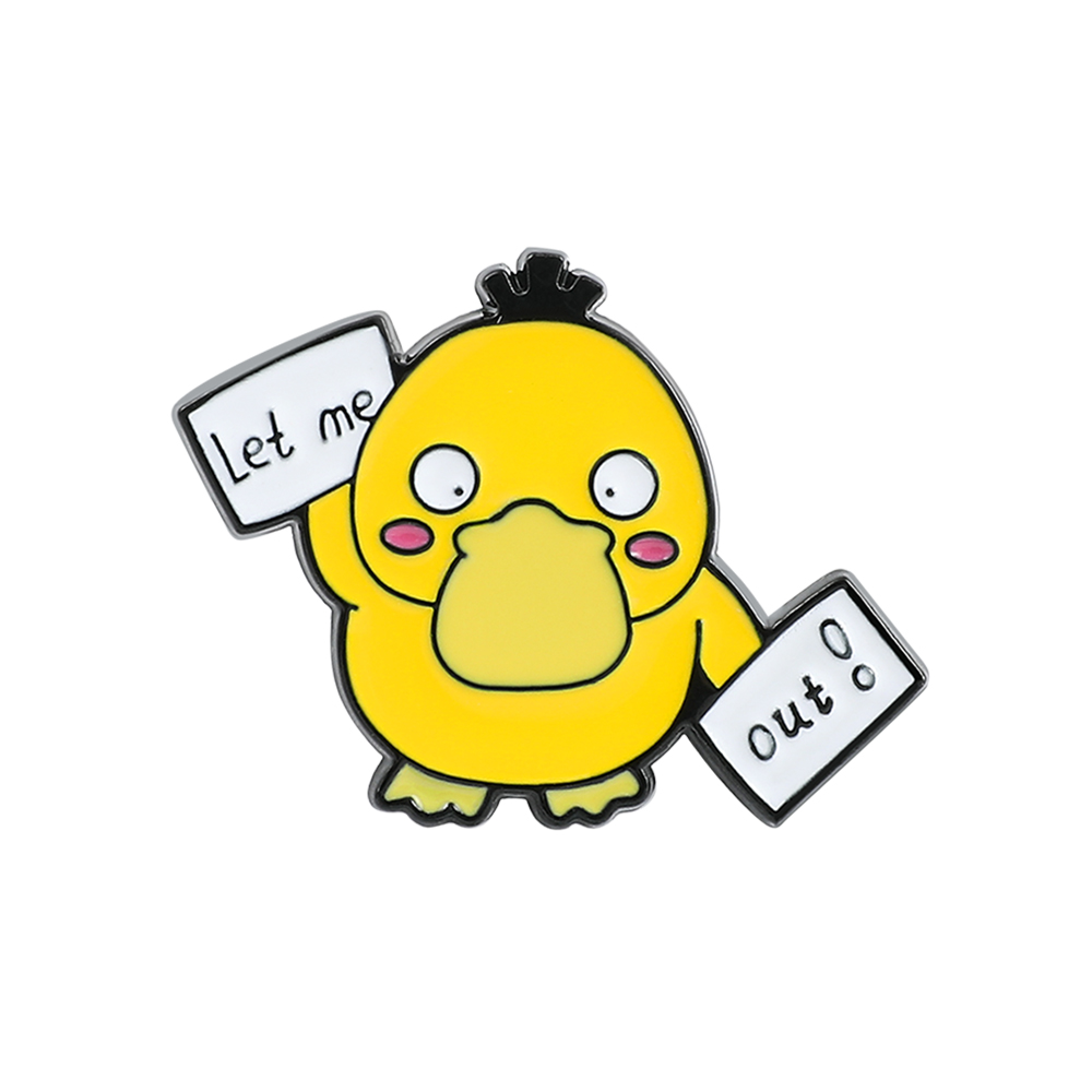 Tablet Cute Accessories - 1 stuk ​ Anime Eendje Broche