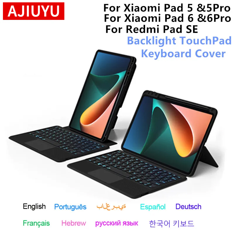 Redmi Tablet Accessories - Magisch toetsenbord hoesje voor Xiaomi Pad