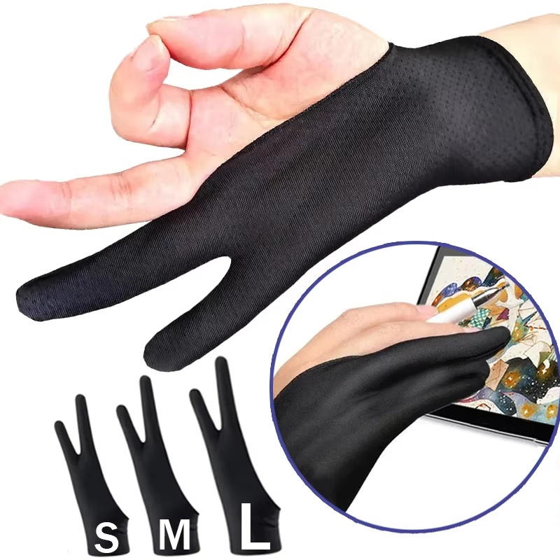 Drawing Glove Artist - Tekenhandschoen Anti-touch handschoenen met twee vingers