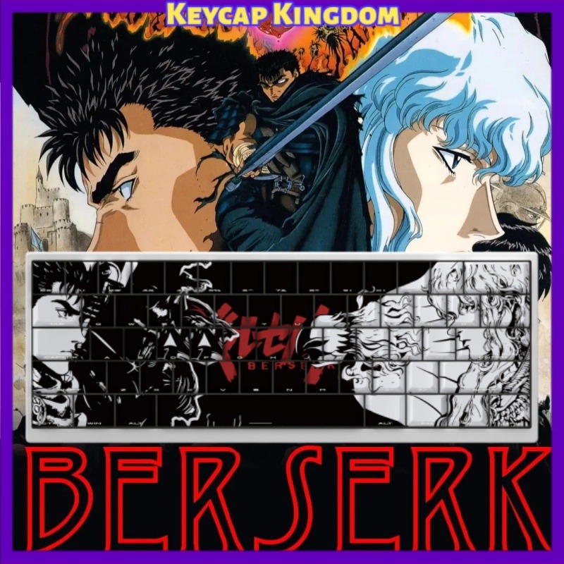 Tablet Pc Accessories - BERSERK Thema Anime Keycap 98 Key