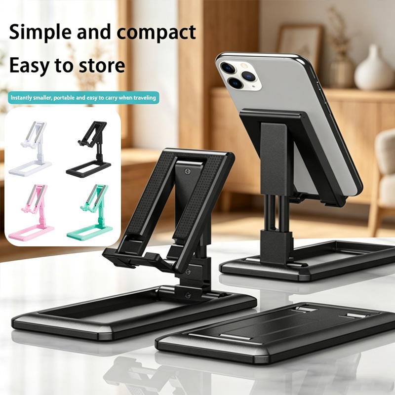 Tablet Ipad Accessories - Opvouwbare tablet- en mobiele telefoonstandaard, schaalbaar,