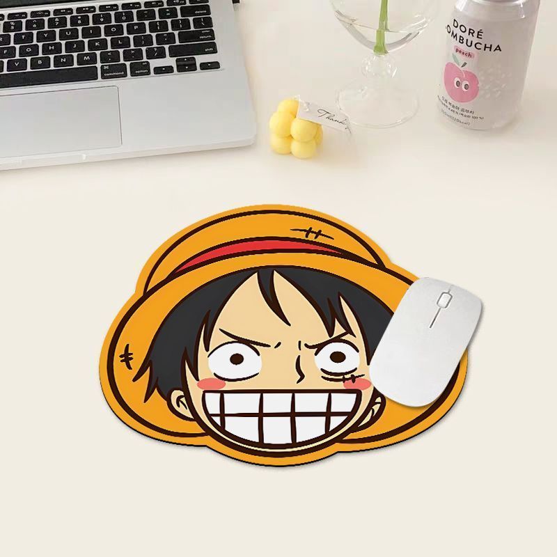 Tablet Cute Accessories - One Piece Luffy muismat, kleine computerbureaumat,