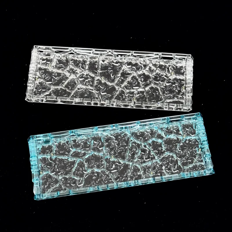 Tablet Accessories Gifts - Holy60 Case Doorschijnende toetsenbordhoes Aangepaste 3D-hars
