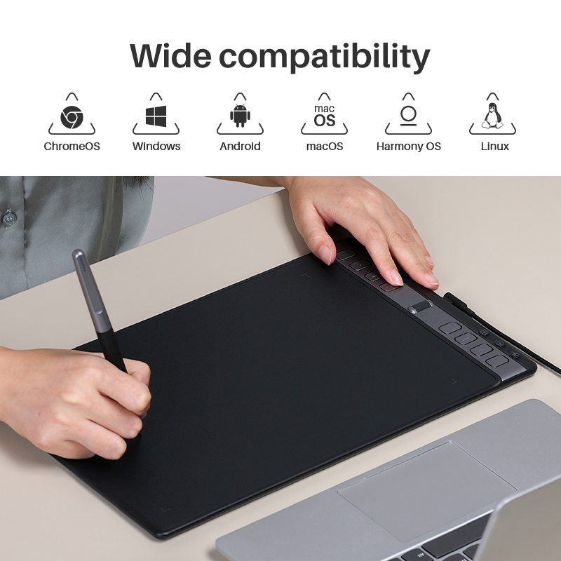 Huion Inspiroy 2 L 10,5x6,56 i - Graphic Tablet Accessories recensie en prijs