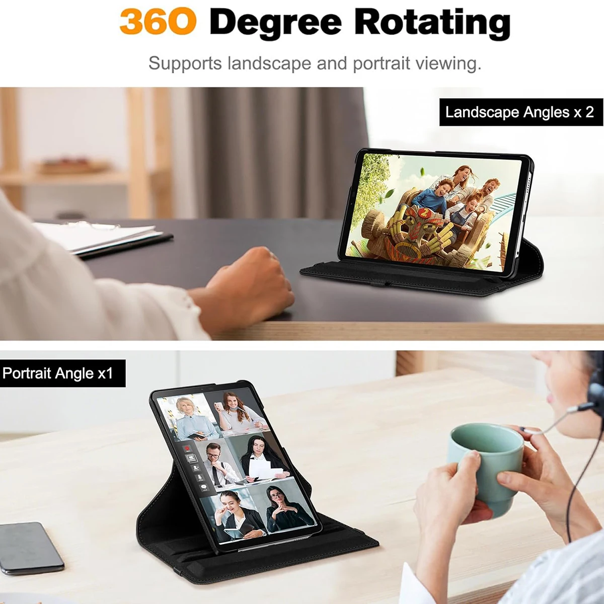 Draaibare hoes voor Samsung Ga - Tablet A9 Accessories recensie en prijs