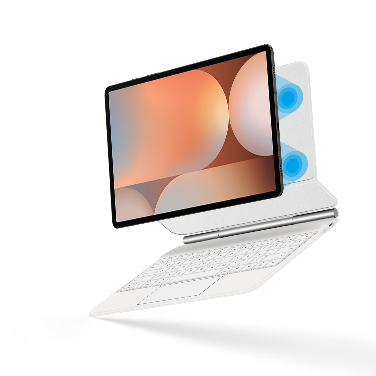 Magisch toetsenbord voor Samsu - Tablet Accessories Samsung recensie en prijs