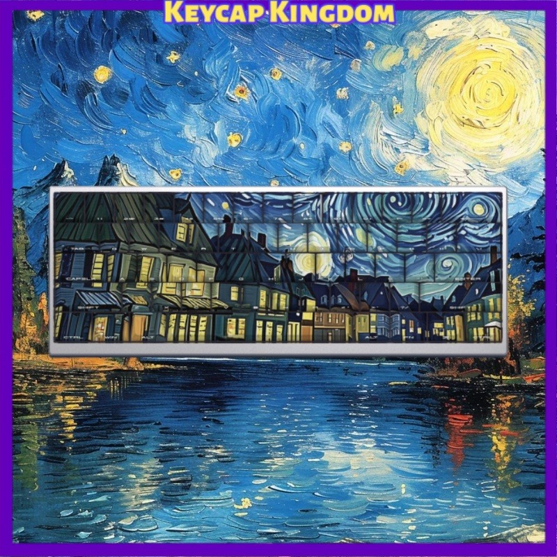Van Gogh Starry Sky Thema Keyc - Tablet Pc Accessories recensie en prijs