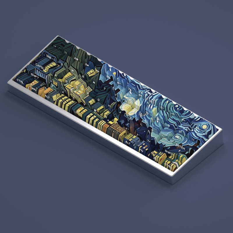 Van Gogh Starry Sky Thema Keyc - Tablet Pc Accessories recensie en prijs