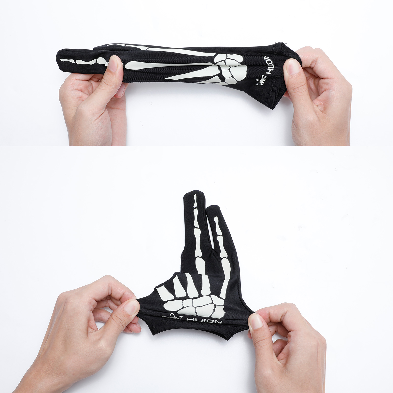 Huion skelethandschoen Aangroe - Drawing Glove Artist recensie en prijs