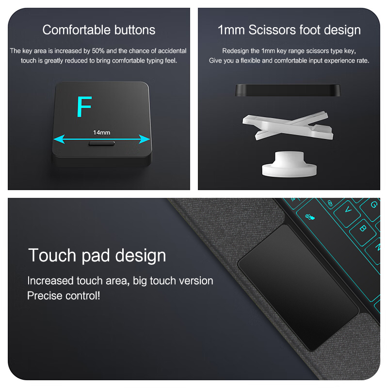 Magisch toetsenbord hoesje voo - Redmi Tablet Accessories recensie en prijs