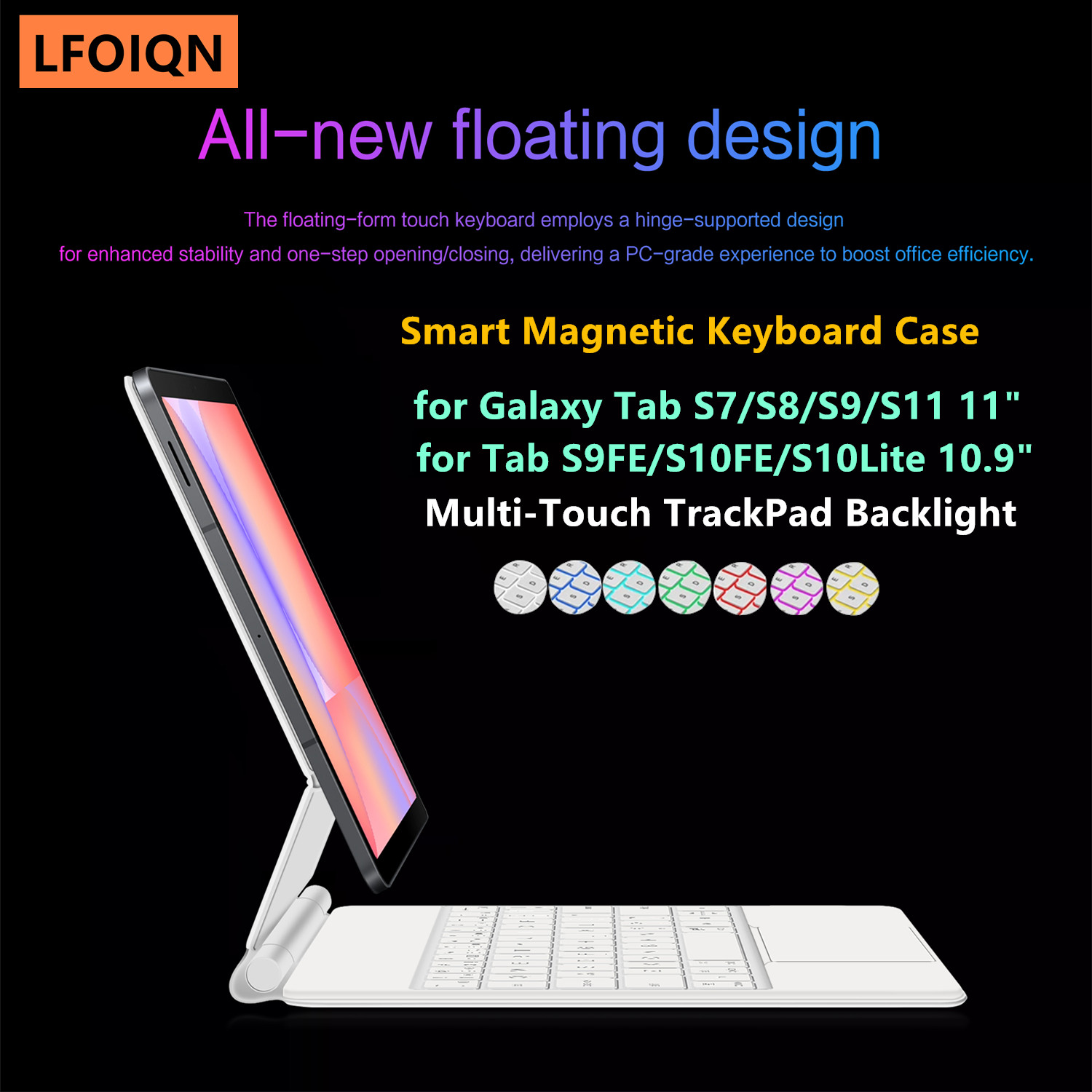 LFOIQN Magic Keyboard voor Sam - Samsung Tablet S10 Accessories recensie en prijs