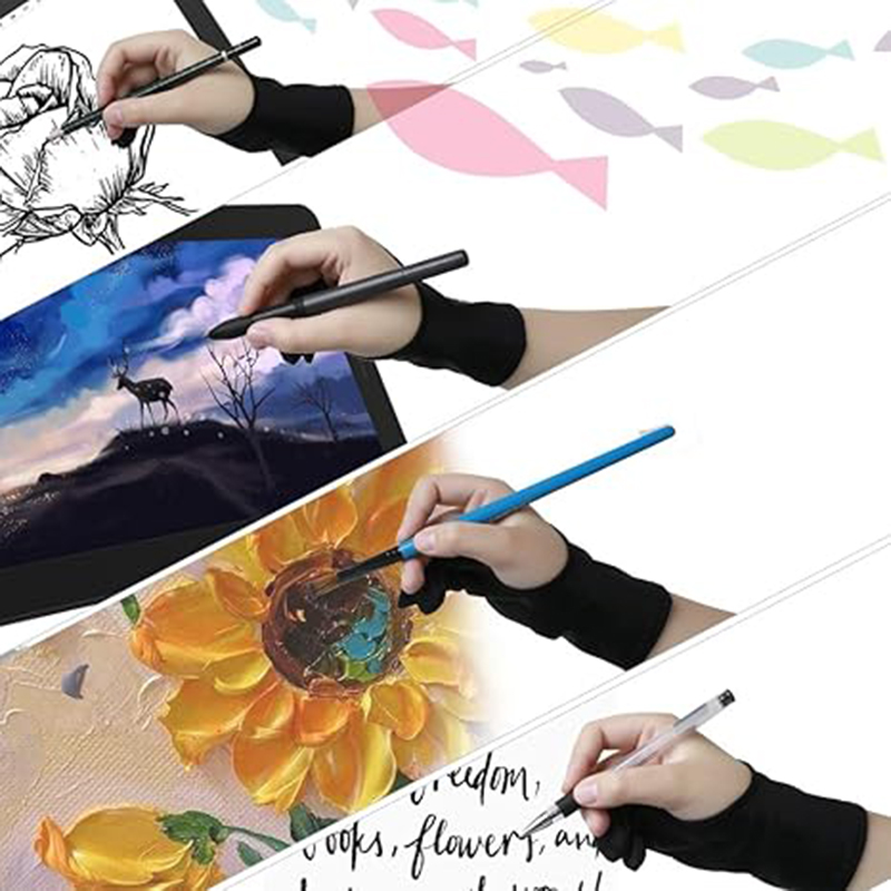 Gaomon Artist Glove Twee vinge - Drawing Glove Artist recensie en prijs