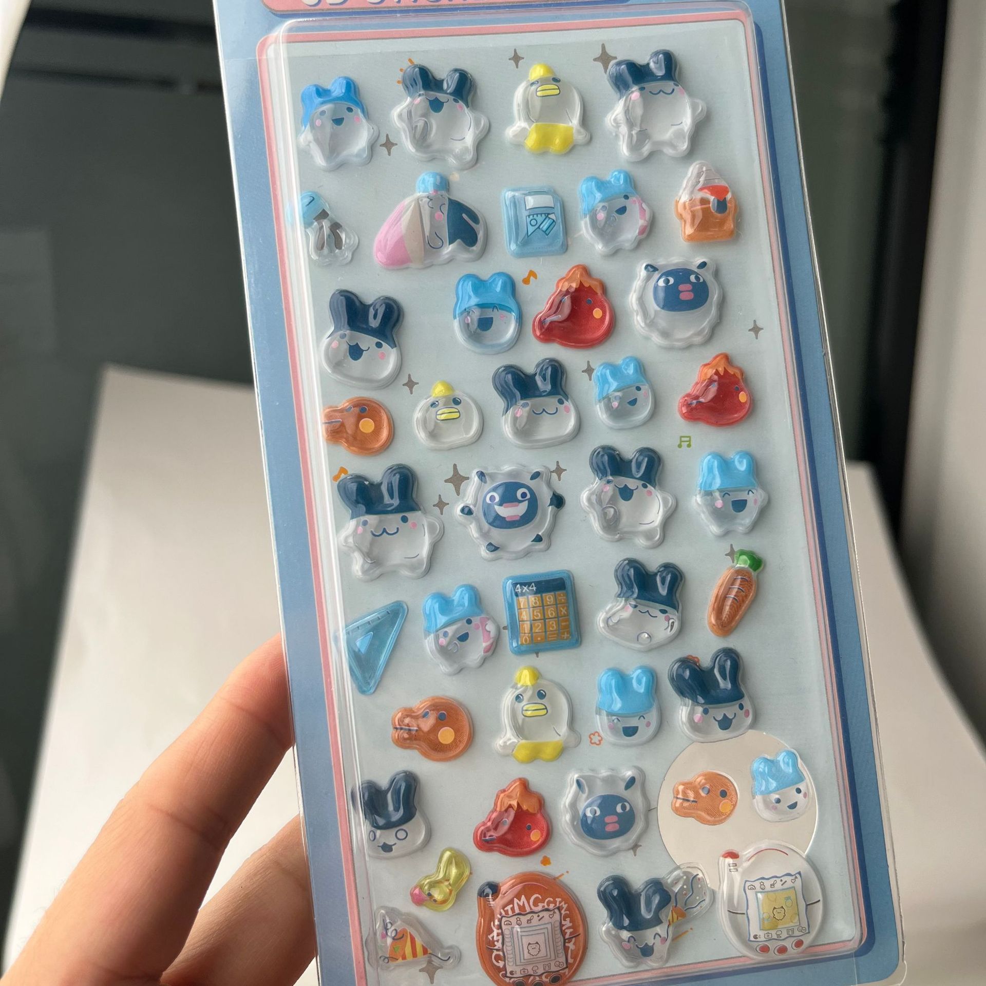 Leuke Tamagotchi 3D Puffy Stic - Tablet Cute Accessories recensie en prijs