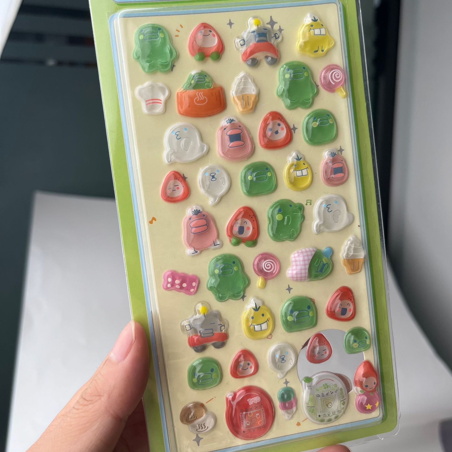 Leuke Tamagotchi 3D Puffy Stic - Tablet Cute Accessories recensie en prijs