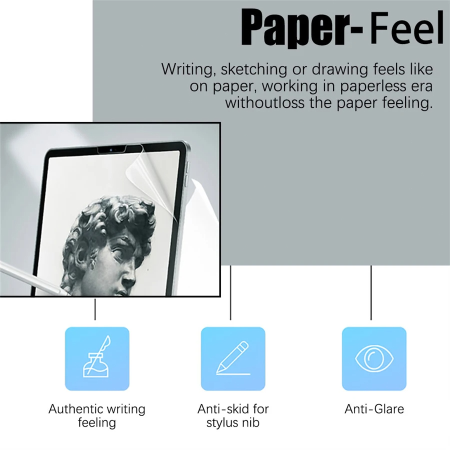 3 stuks papiergevoel als scher - Samsung Tablet S10 Accessories recensie en prijs