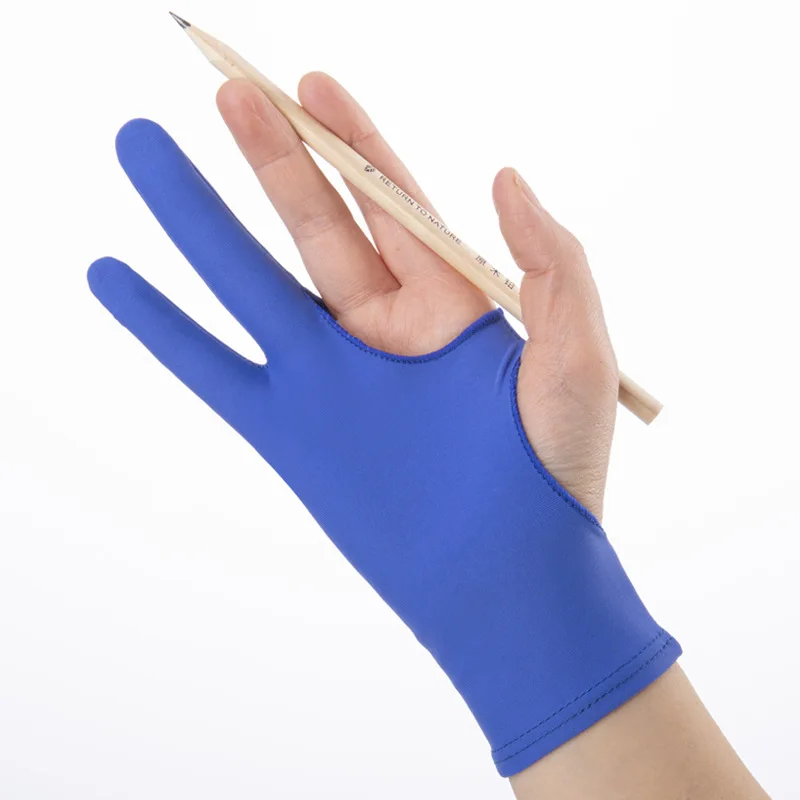Anti-vuil handschoen met twee  - Drawing Glove Artist recensie en prijs
