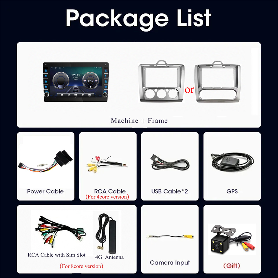 8G + 128G Android 14 Voor Ford - Tablet Danish Mobile & Accessories Faisalabad recensie en prijs