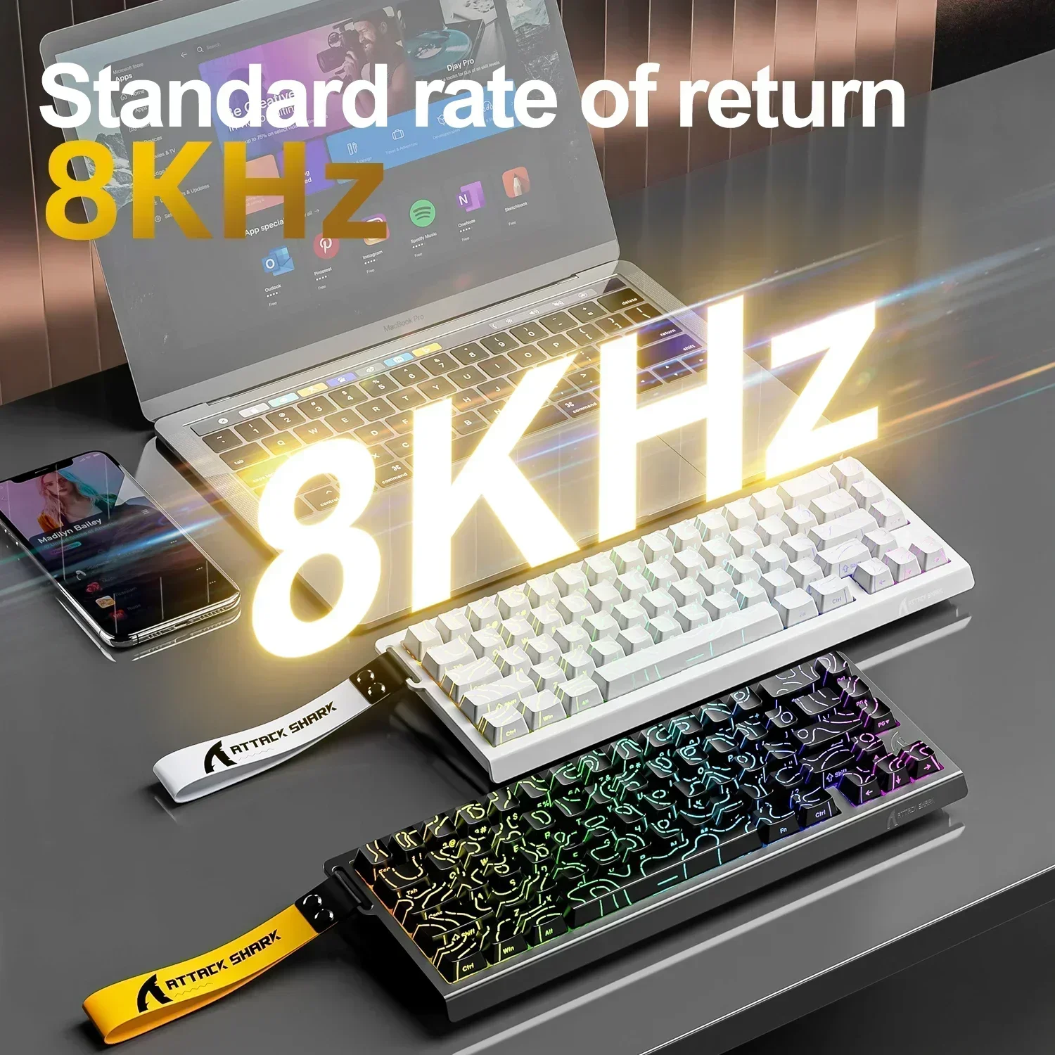 ATTACK SHARK X68HE Magnetisch  - Tablet Accessories Gifts recensie en prijs